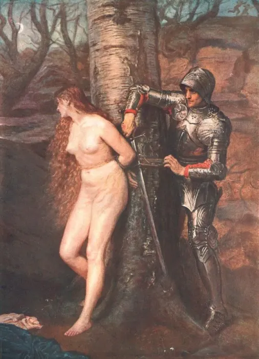 Gerahmter Druck : Der Ritter ohne Sorge, 1870, (ca 1902). Ersteller: unbekannt Gerahmter Druck : Der Ritter ohne Sorge, 1870, (ca 1902). Ersteller: unbekannt