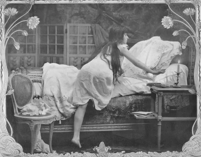 Gerahmter Druck : Die Glückliche Erstbesteigung, 1900. Gerahmter Druck : Die Glückliche Erstbesteigung, 1900.