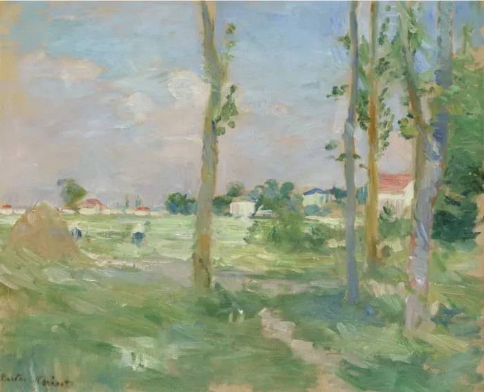 Gerahmter Druck : Landchaft, 1882 Gerahmter Druck : Landchaft, 1882