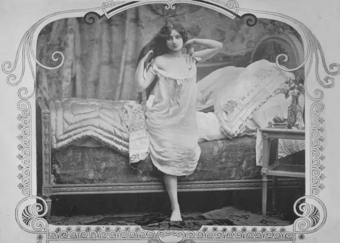 Gerahmter Druck : Der Levrier von 1900 Gerahmter Druck : Der Levrier von 1900