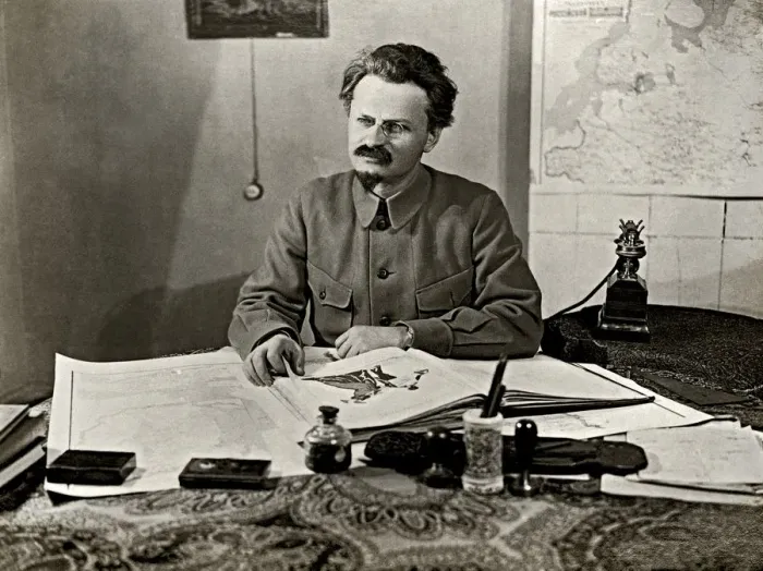 Gerahmter Druck : Léon Trotski, 1922 Gerahmter Druck : Léon Trotski, 1922