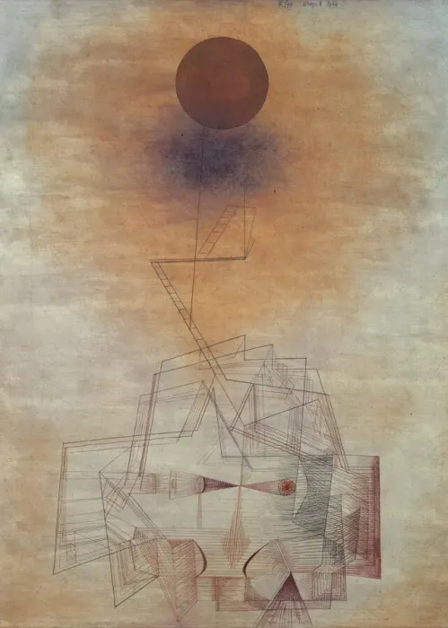 Gerahmter Druck : Grenzen der Vernunft, 1927 Gerahmter Druck : Grenzen der Vernunft, 1927