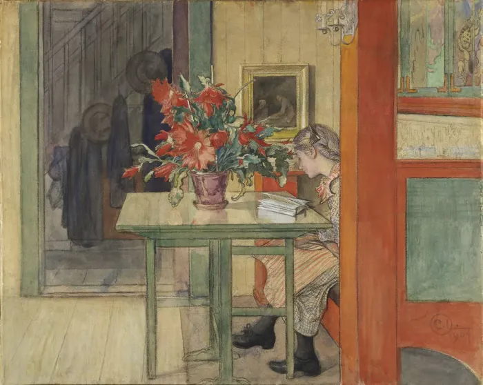 Gerahmter Druck : Liselotte Lesen, 1904 Gerahmter Druck : Liselotte Lesen, 1904