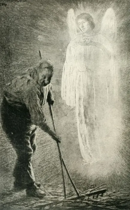 Gerahmter Druck : Der Mann mit dem Mistgabel, 1936. Ersteller: Unbekannt. Gerahmter Druck : Der Mann mit dem Mistgabel, 1936. Ersteller: Unbekannt.