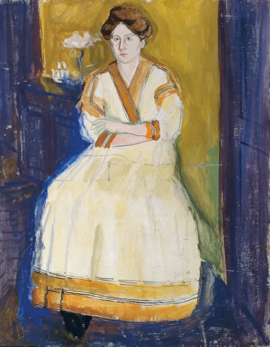 Gerahmter Druck : Mathilde Schönberg, 1907 Gerahmter Druck : Mathilde Schönberg, 1907