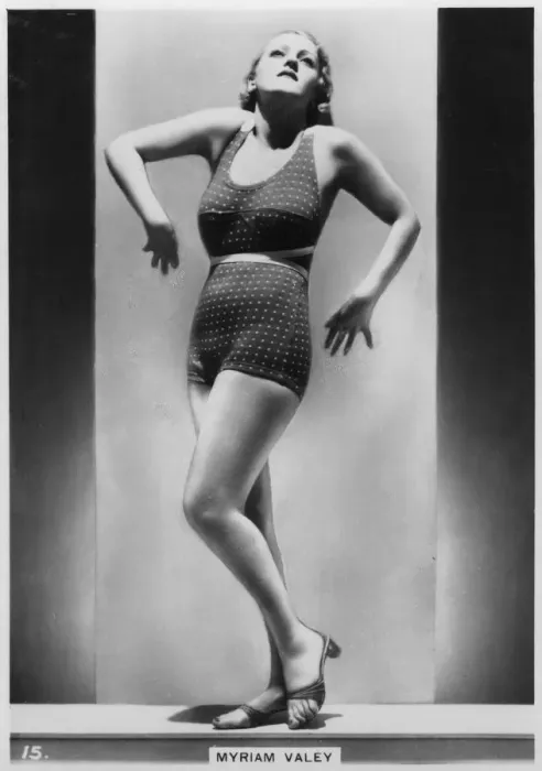 Gerahmter Druck : Miriam Valei, 1938 Gerahmter Druck : Miriam Valei, 1938