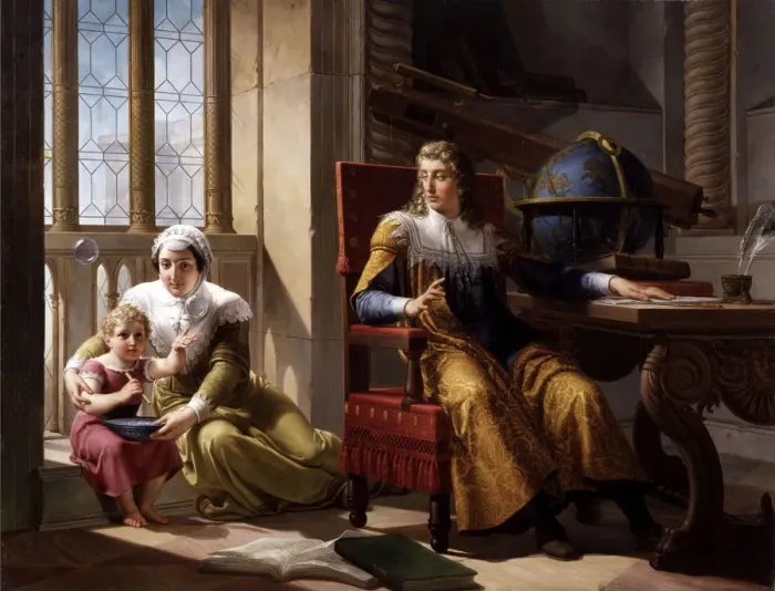 Gerahmter Druck : Neuwaltern Entdeckung der Reflexion des Lichts, 1827. Erfinder: Palagi, Pelagio (1775-1860) Gerahmter Druck : Neuwaltern Entdeckung der Reflexion des Lichts, 1827. Erfinder: Palagi, Pelagio (1775-1860)