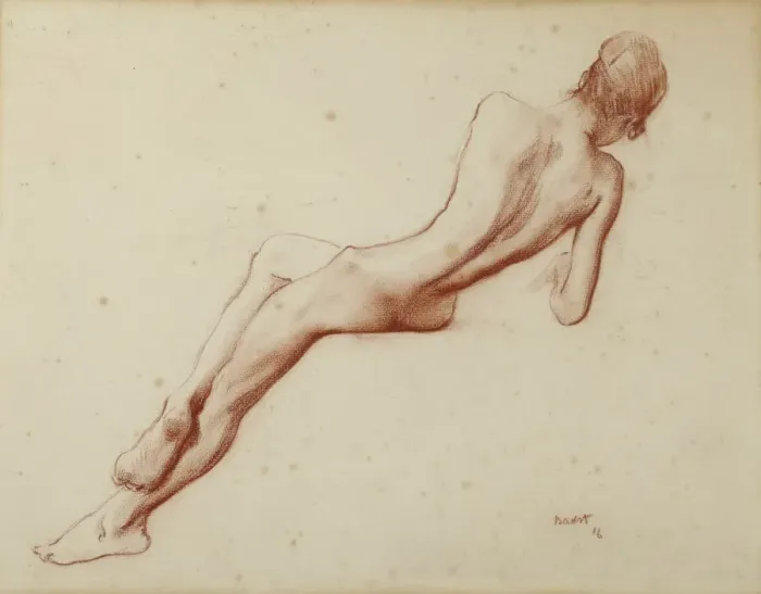 Gerahmter Druck : Bodensichtliche Studie - Ida Rubinstein, 1916. Ersteller : Bakst , Leon (1866-1924) Gerahmter Druck : Bodensichtliche Studie - Ida Rubinstein, 1916. Ersteller : Bakst , Leon (1866-1924)