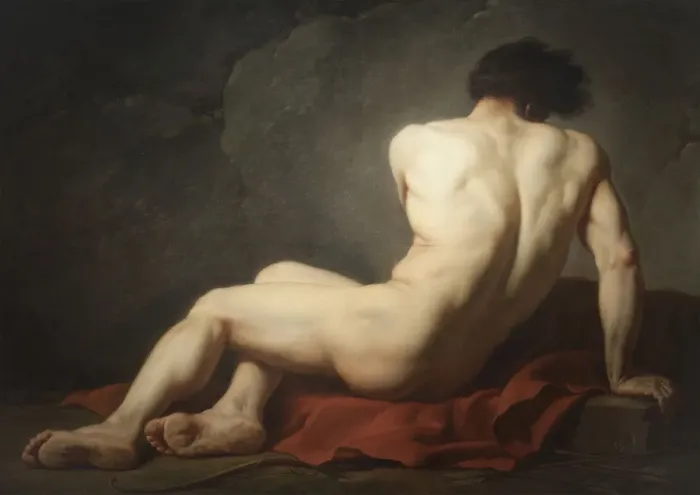 Gerahmter Druck : Patroklus, 1780. Schöpfer: David, Jacques-Louis (1748-1825) Gerahmter Druck : Patroklus, 1780. Schöpfer: David, Jacques-Louis (1748-1825)