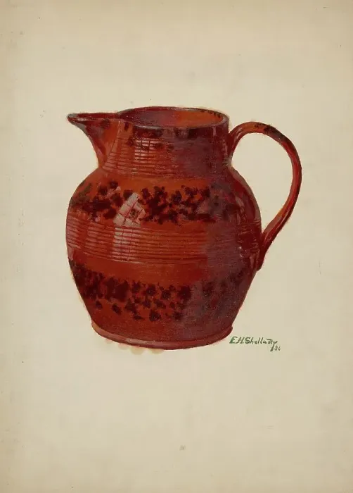 Gerahmter Druck : Wurfgeschoss, 1936. Erfinder: Eugene Shellady Gerahmter Druck : Wurfgeschoss, 1936. Erfinder: Eugene Shellady