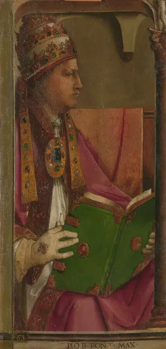 Gerahmter Druck : Papst Pius II Gerahmter Druck : Papst Pius II
