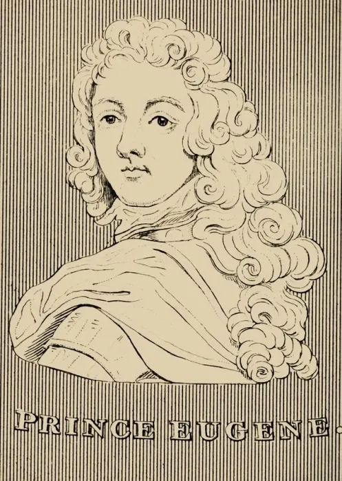 Gerahmter Druck : Fürst Eugen (1663-1736), 1830. Künstler: Unbekannt. Gerahmter Druck : Fürst Eugen (1663-1736), 1830. Künstler: Unbekannt.