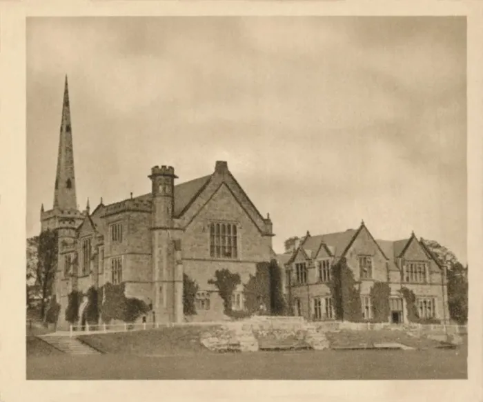 Gerahmter Druck : Repton-Schule, 1923 Gerahmter Druck : Repton-Schule, 1923