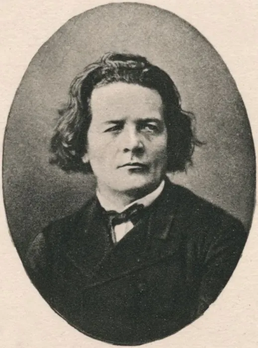 Gerahmter Druck : Rubinstein, 1895 Gerahmter Druck : Rubinstein, 1895
