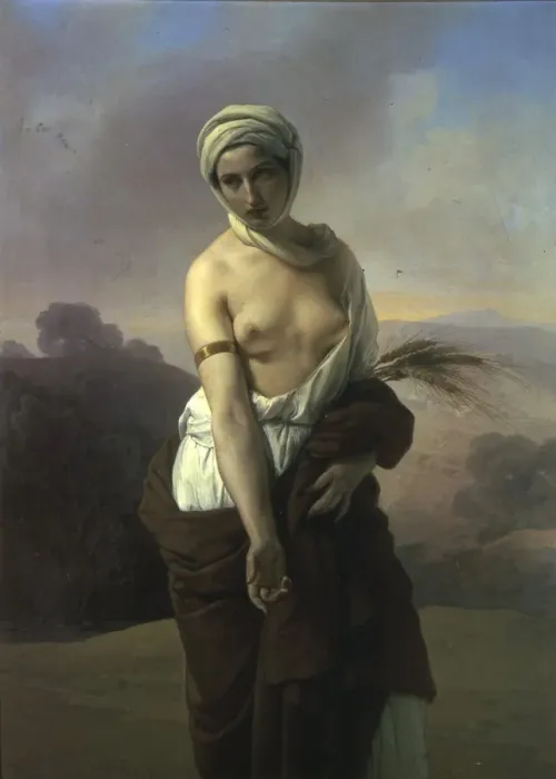 Gerahmter Druck : Ruth, 1853 Gerahmter Druck : Ruth, 1853