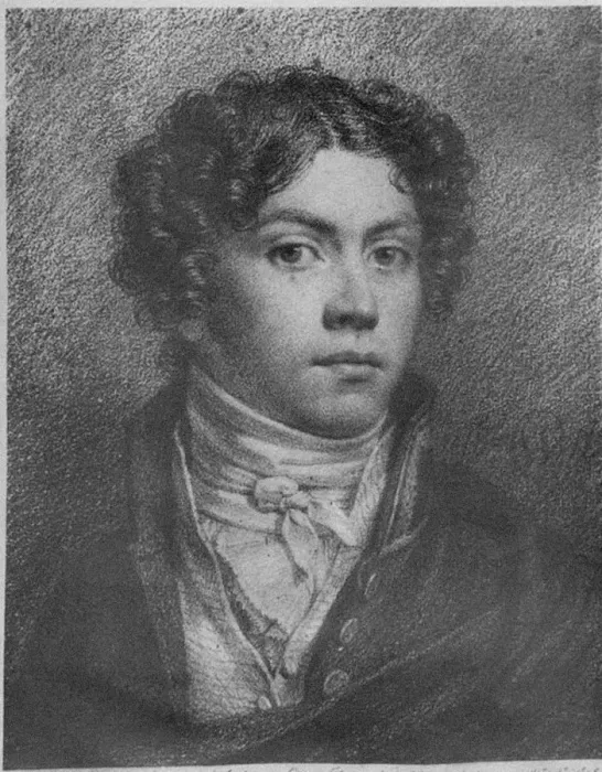 Gerahmter Druck : Selbstporträt, 1811