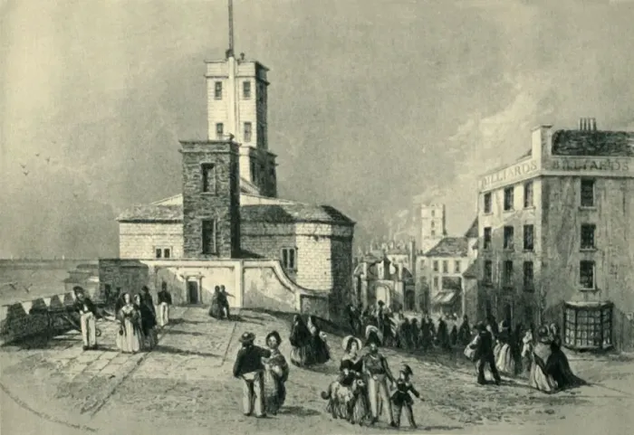Gerahmter Druck : Das Leuchtfeuer, Portsmouth, (1943). Ersteller: Unbekannt. Gerahmter Druck : Das Leuchtfeuer, Portsmouth, (1943). Ersteller: Unbekannt.