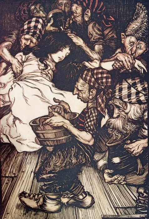 Gerahmter Druck : Schneebloese, 1909 Gerahmter Druck : Schneebloese, 1909