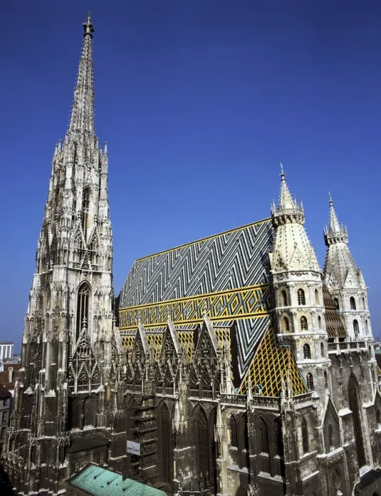 Gerahmter Druck : Stephansdom, Wien, Österreich