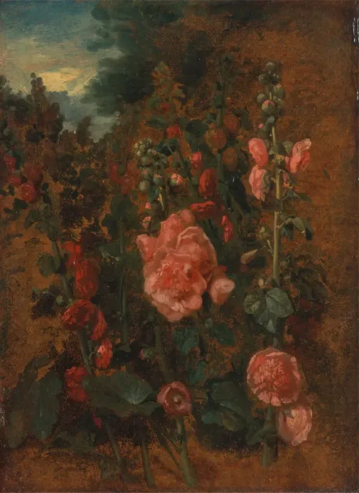 Gerahmter Druck : Studium der Holunderblumen, um 1826; Künstler: John Constable Gerahmter Druck : Studium der Holunderblumen, um 1826; Künstler: John Constable