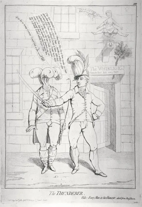 Gerahmter Druck : Der Donnererschall, 1782 Gerahmter Druck : Der Donnererschall, 1782