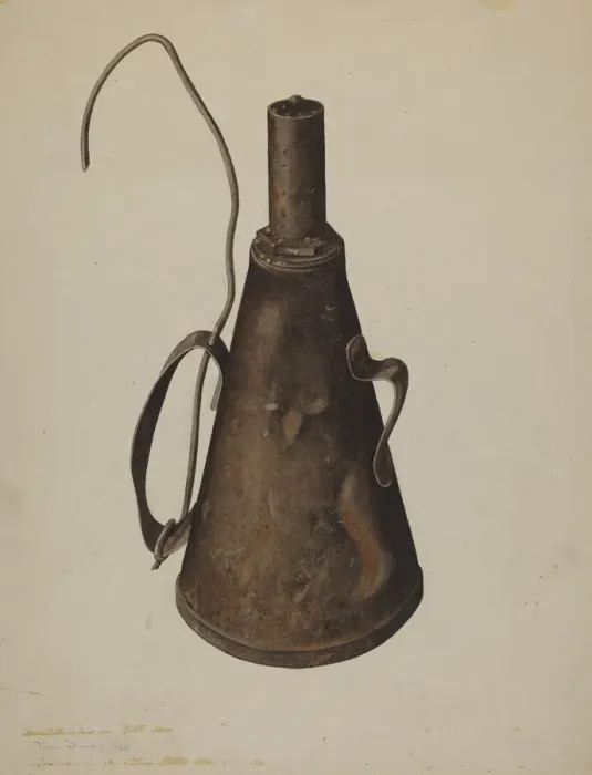 Gerahmter Druck : Fackel, 1938. Erfinder: Thomas Dooley Gerahmter Druck : Fackel, 1938. Erfinder: Thomas Dooley