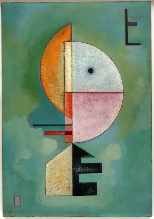 Gerahmter Druck : Upward. Im Aufgangsrichtung gefunden im Sammlungsbestand der Solomon R.Guggenheim-Basis Gerahmter Druck : Upward. Im Aufgangsrichtung gefunden im Sammlungsbestand der Solomon R.Guggenheim-Basis
