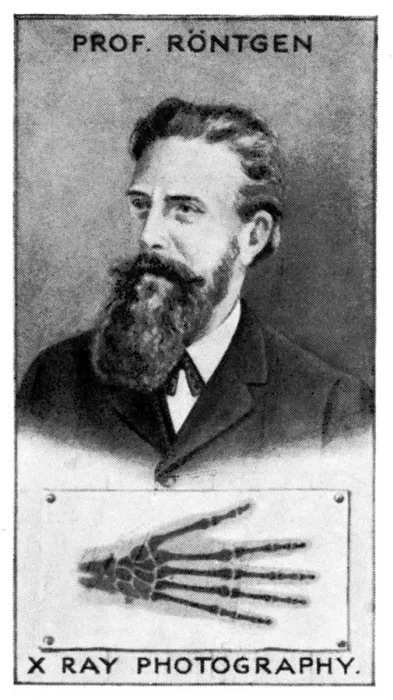 Gerahmter Druck : Wilhelm Conrad Röntgen, deutscher Physiker, Gerahmter Druck : Wilhelm Conrad Röntgen, deutscher Physiker,