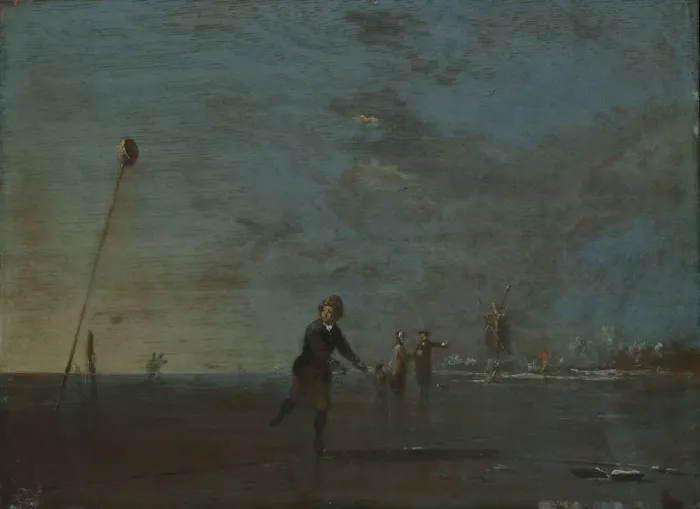 Gerahmter Druck : Winter aus der Sammlung der Nationalgalerie Prag Gerahmter Druck : Winter aus der Sammlung der Nationalgalerie Prag