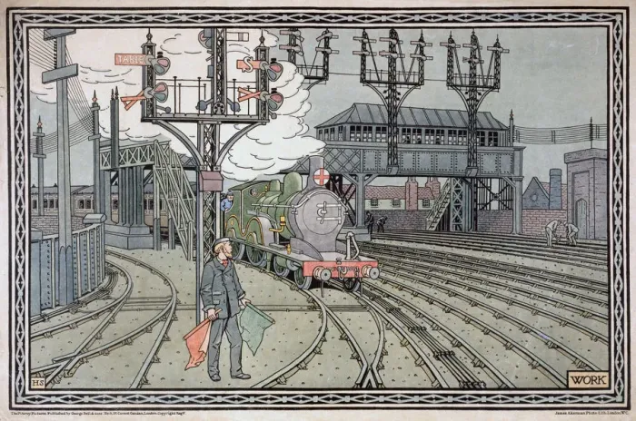 Gerahmter Druck : Kunst, 1910. Künstler: James Akerman Gerahmter Druck : Kunst, 1910. Künstler: James Akerman