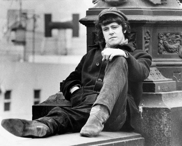 Gerahmter Druck : Donovan Leitch, Sänger im Jahr 1965 Gerahmter Druck : Donovan Leitch, Sänger im Jahr 1965