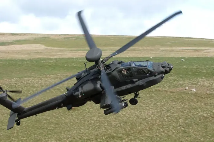 Gerahmter Druck : Hubschrauber Apache Gerahmter Druck : Hubschrauber Apache