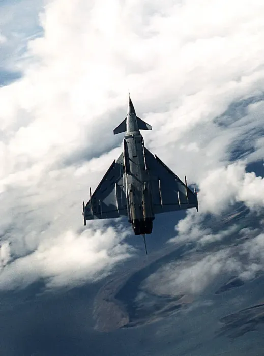 Gerahmter Druck : Eurofighter DA 2 Gerahmter Druck : Eurofighter DA 2