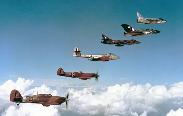 Gerahmter Druck : 100 Jahre der Luftwaffe Gerahmter Druck : 100 Jahre der Luftwaffe