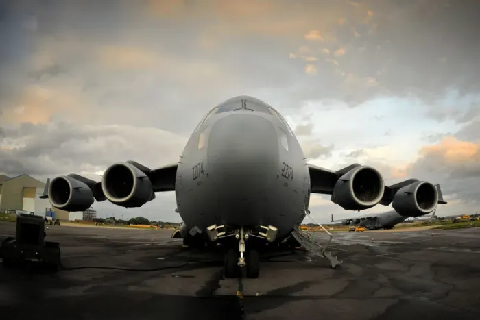 Gerahmter Druck : Globemaster C-17 A Gerahmter Druck : Globemaster C-17 A