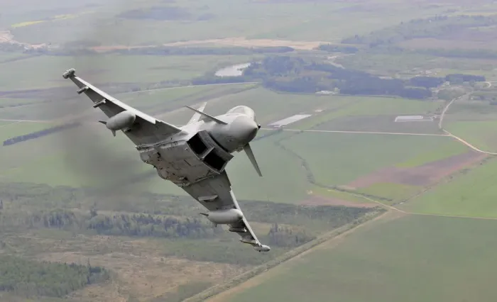 Gerahmter Druck : Rhein Luftwaffe Tornado über Litauen Gerahmter Druck : Rhein Luftwaffe Tornado über Litauen