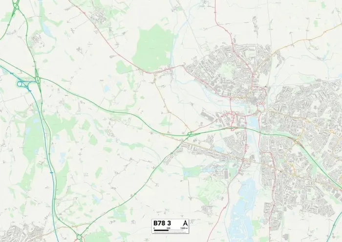 Gerahmter Druck : Birmingham, B78 3 Gerahmter Druck : Birmingham, B78 3