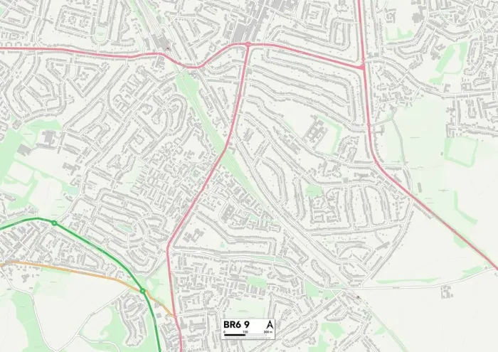Gerahmter Druck : Bromley (Bröckel), Br 6-9 Gerahmter Druck : Bromley (Bröckel), Br 6-9