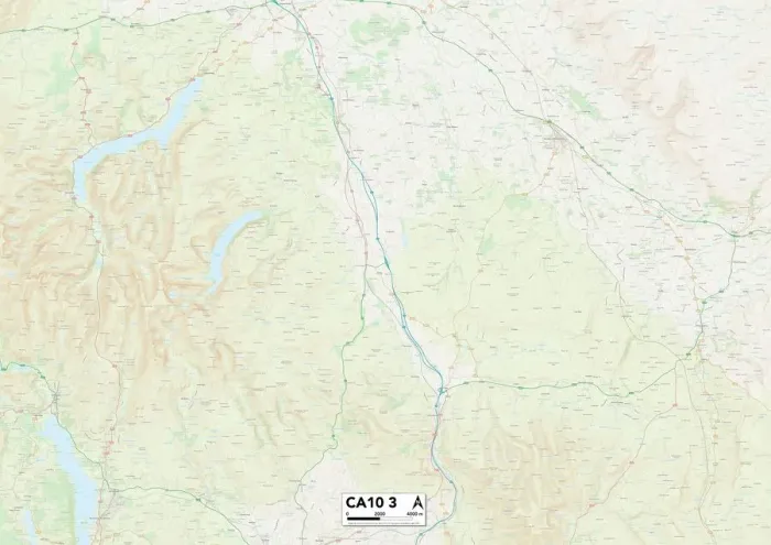 Gerahmter Druck : Carlisle, CA10 3
