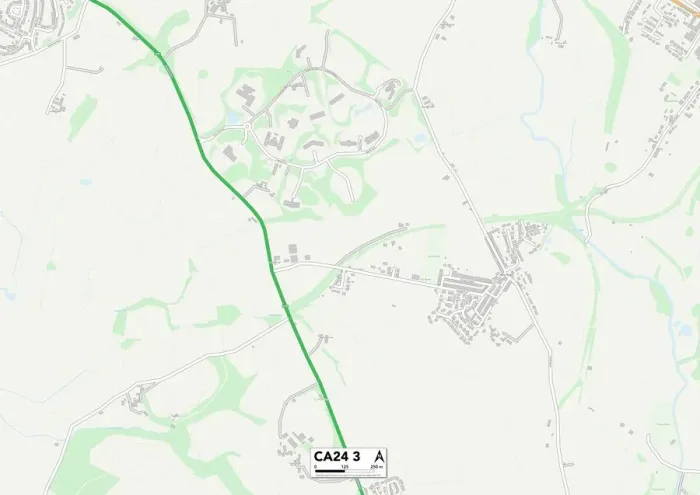 Gerahmter Druck : Kopland CA24 3 Karte Gerahmter Druck : Kopland CA24 3 Karte