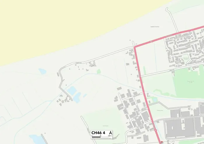 Gerahmter Druck : Wirral, Cheshire, C46 4LR Gerahmter Druck : Wirral, Cheshire, C46 4LR
