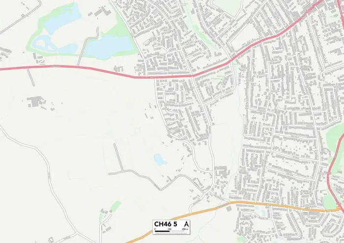 Gerahmter Druck : Wirral, Cheshire C46 5 Carta Gerahmter Druck : Wirral, Cheshire C46 5 Carta