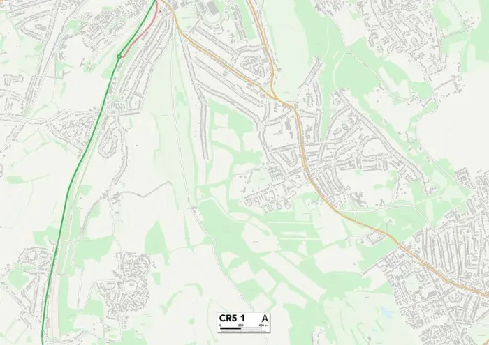 Gerahmter Druck : Königstondon CR5 1 Karte Gerahmter Druck : Königstondon CR5 1 Karte