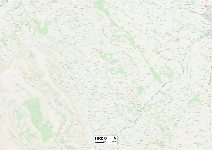 Gerahmter Druck : Hierford Hr2 0 Karte Gerahmter Druck : Hierford Hr2 0 Karte