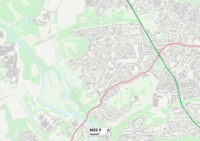 Gerahmter Druck : Grabe die Karte der A25 Nr. 9 Gerahmter Druck : Grabe die Karte der A25 Nr. 9