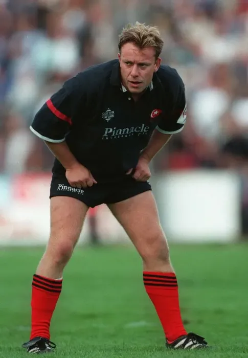 Gerahmter Druck : André Lee. Andi Lee, Sarrasiner Rugby-Union, am 7.Oktober.1996 Gerahmter Druck : André Lee. Andi Lee, Sarrasiner Rugby-Union, am 7.Oktober.1996