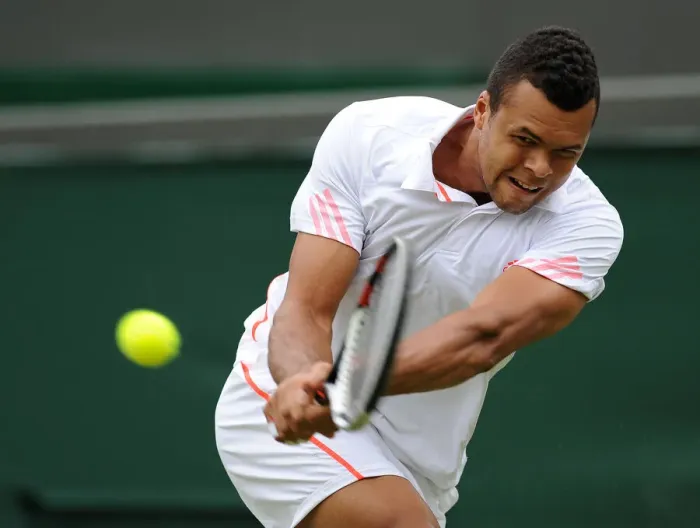 Gerahmter Druck : Jo-Wilfried Tsonga