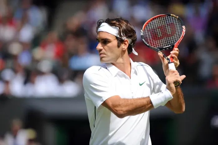 Gerahmter Druck : Roger Federer Gerahmter Druck : Roger Federer