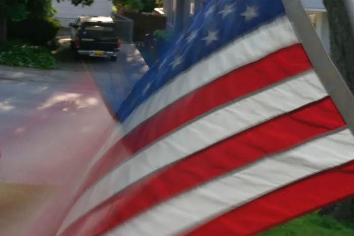 Gerahmter Druck : Amerikanische Flagge Gerahmter Druck : Amerikanische Flagge