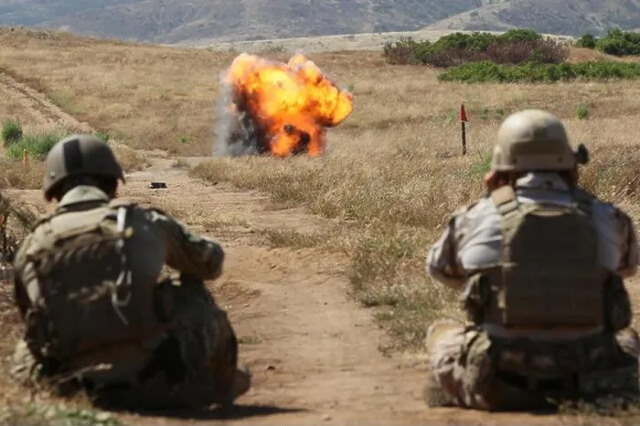 Gerahmter Druck : CAMP PENDLETON, Kalifornien Gerahmter Druck : CAMP PENDLETON, Kalifornien
